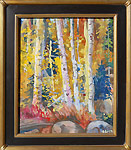 Framed, oil on canvas